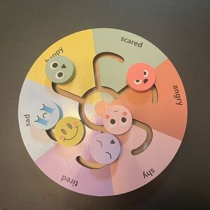 Colorful Emotion Wheel fidget Toy